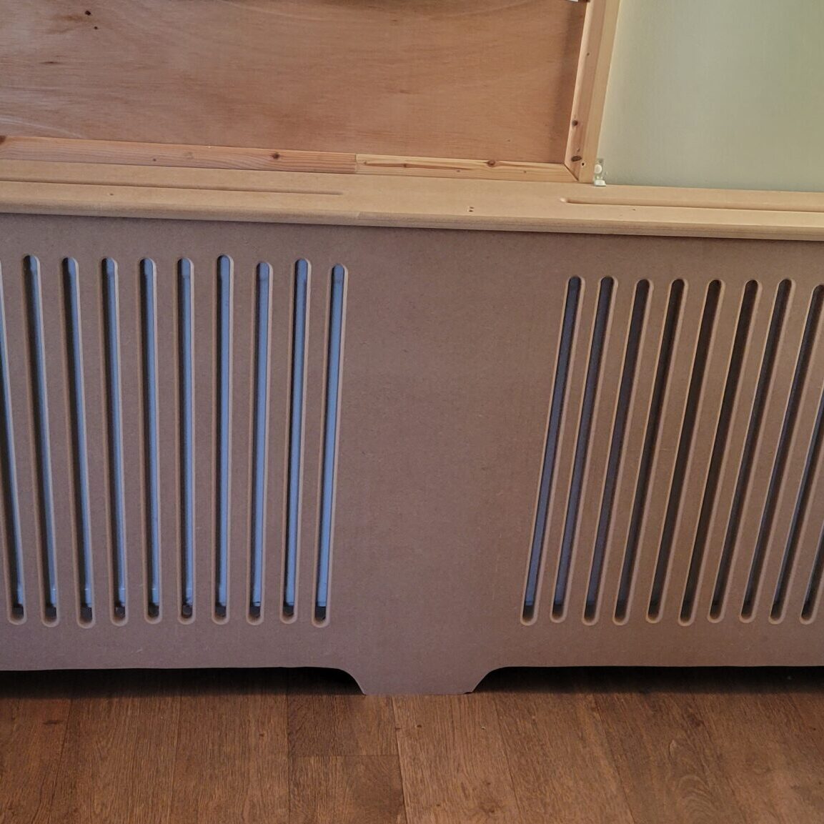 Custom made heater cover for child safety