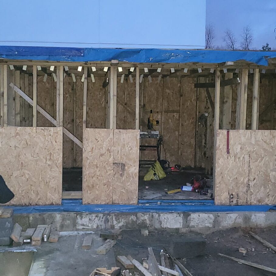 Outside office structure