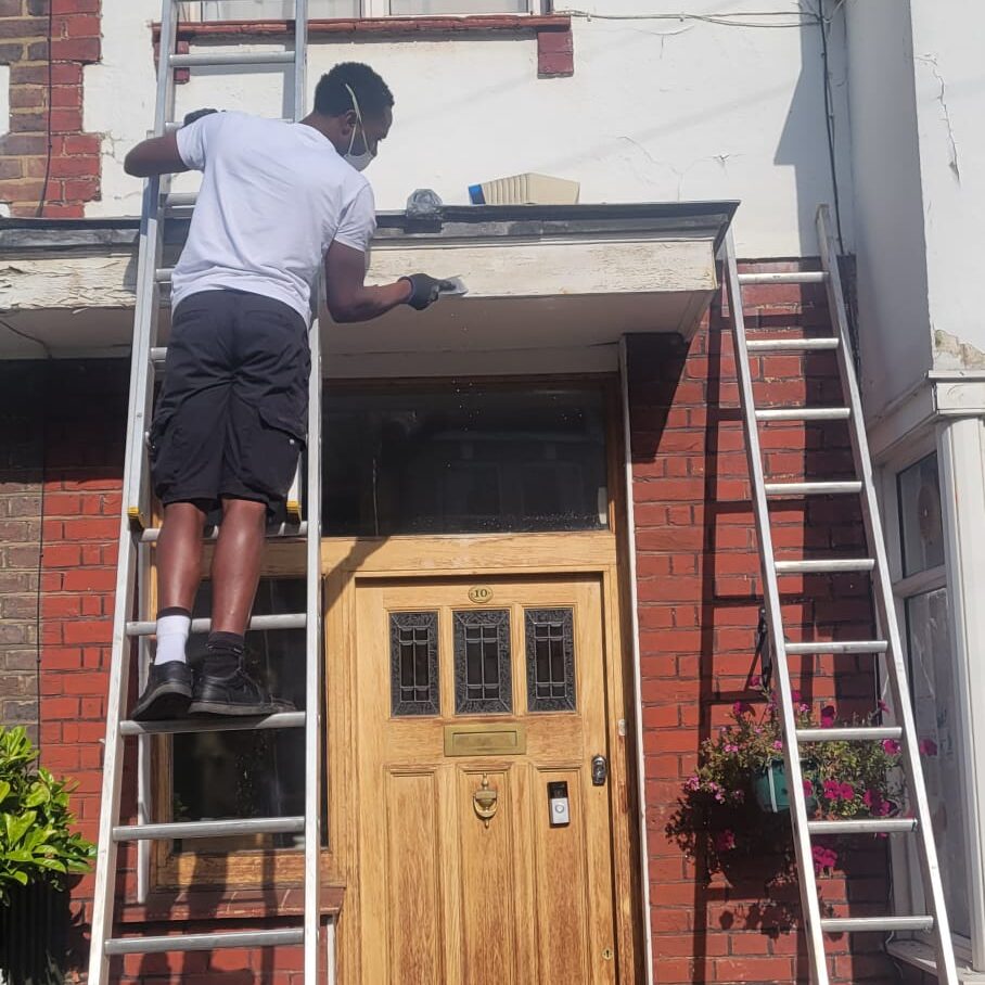 Outside house refurbish
